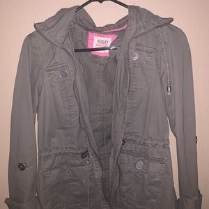 army green utility jacket